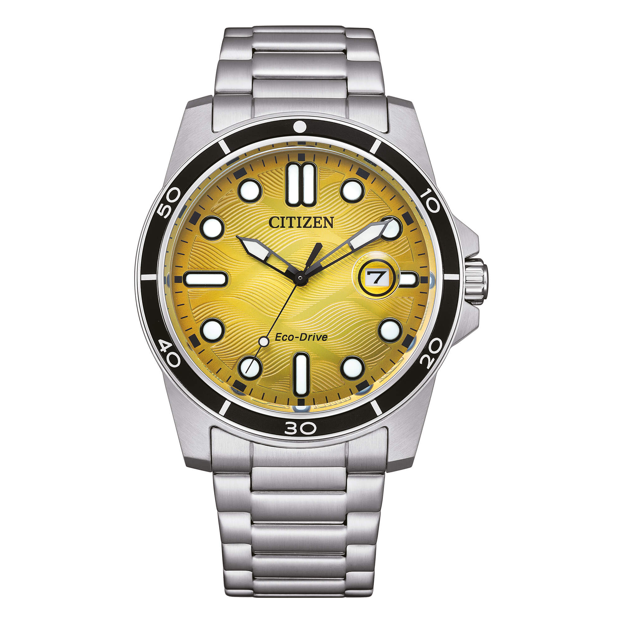 Orologio Citizen Marine 1810 giallo