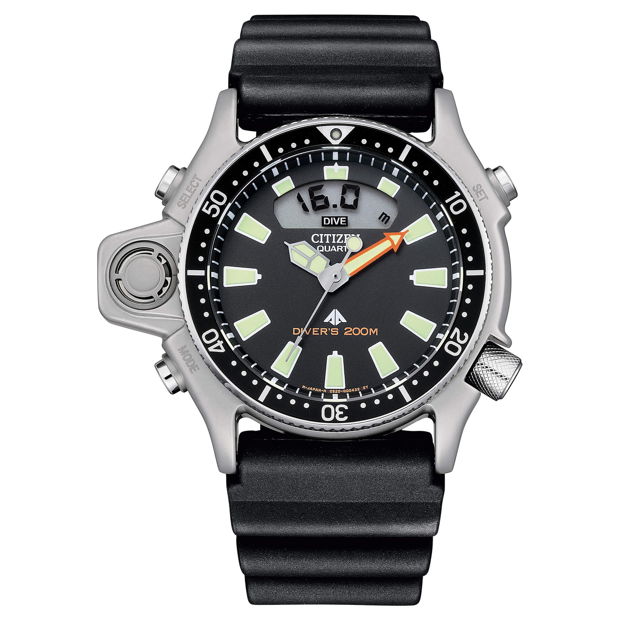 Orologio Citizen Acqualand I nero
