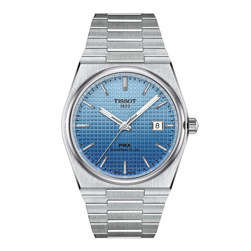 Orologio Tissot PRX Powermatic 80 azzurro