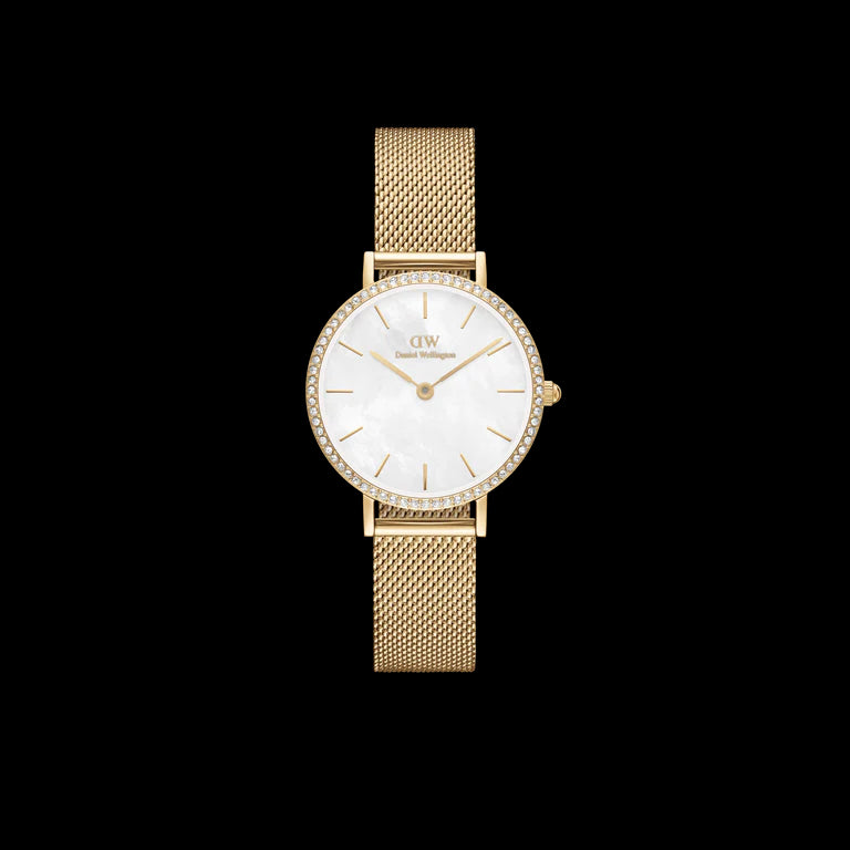 Orologio Daniel Wellington Petite Lumine Bezel Evergold Mop