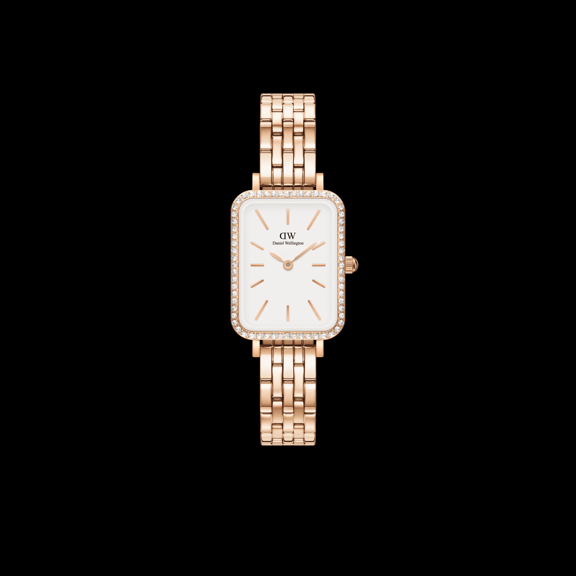 Orologio Daniel Wellington Quadro Lumine Bezel 5-Link Melrose