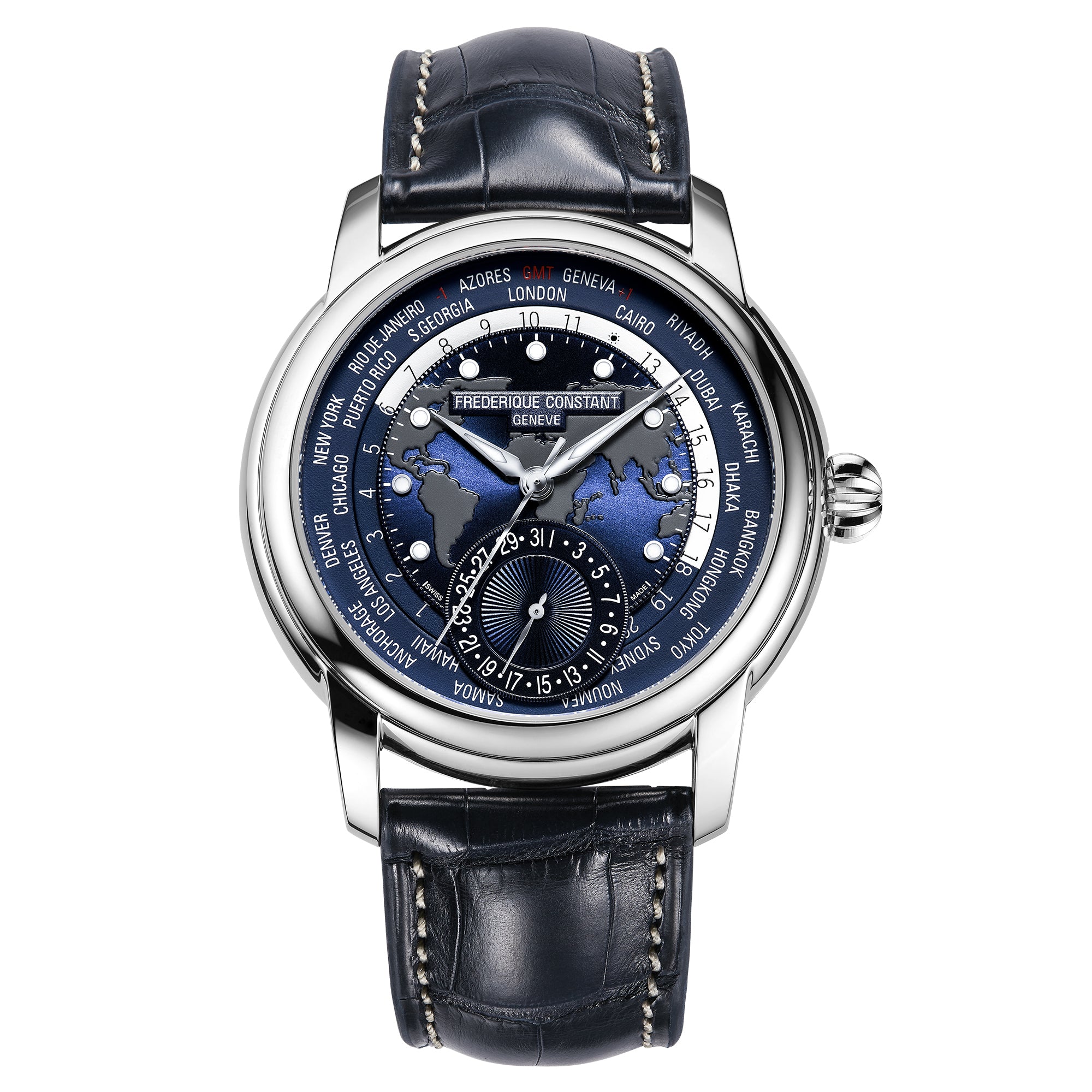 Orologio Frederique Constant Manufacture Classic Worldtimer