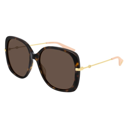 Occhiali da sole Gucci GG0511S havana e rosa