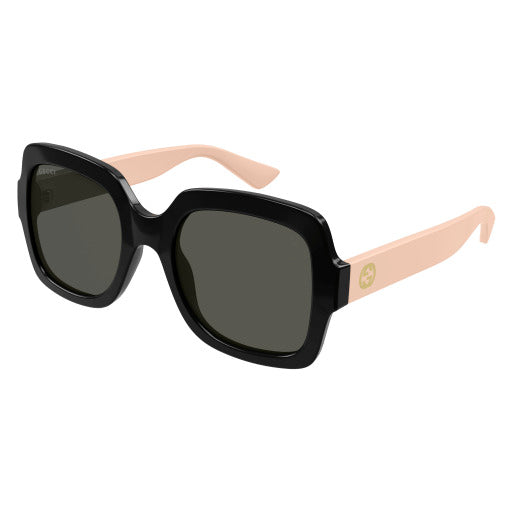 Occhiali da sole Gucci GG1337S nero e rosa
