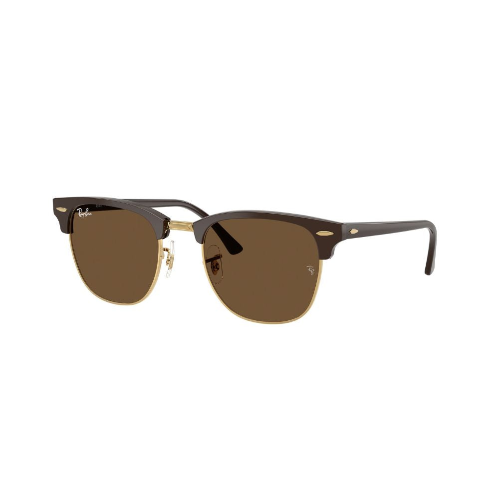 Occhiali da sole Ray-Ban 0RB3016 marrone e oro