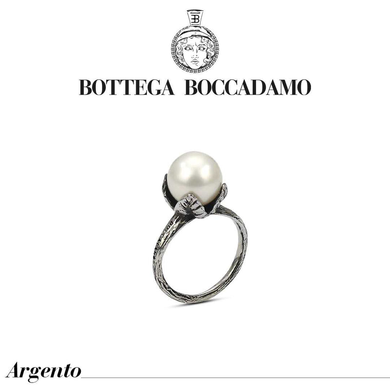 Anello Boccadamo Bottega in argento