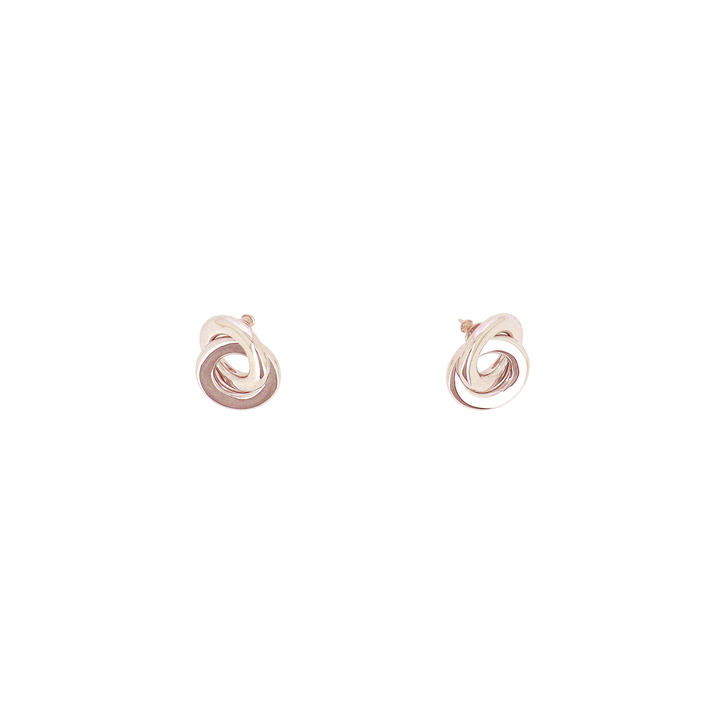 Orecchini Pesavento Elegance in argento laminato rosa
