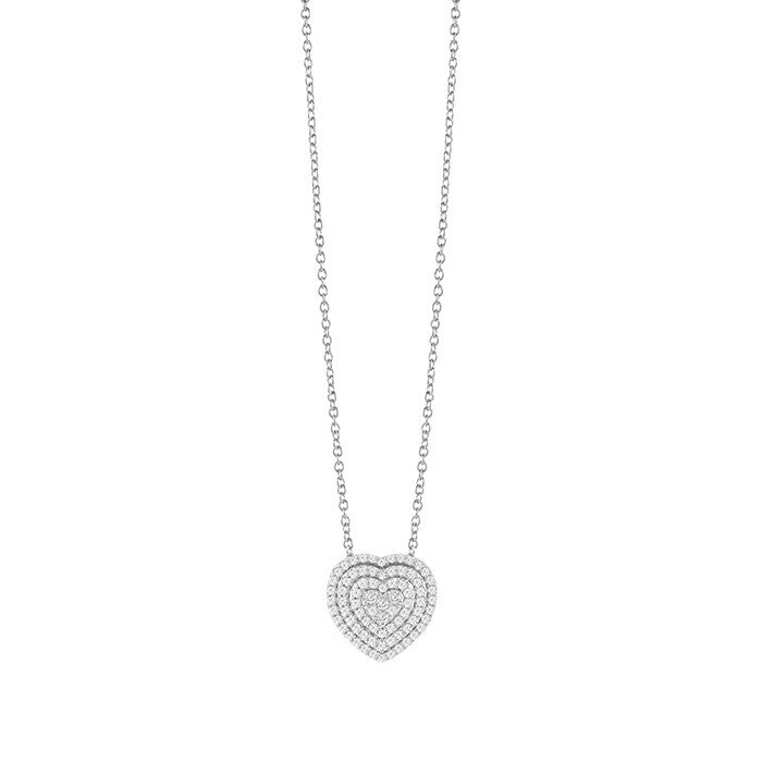Collana Salvini Bagliori in oro bianco con diamanti