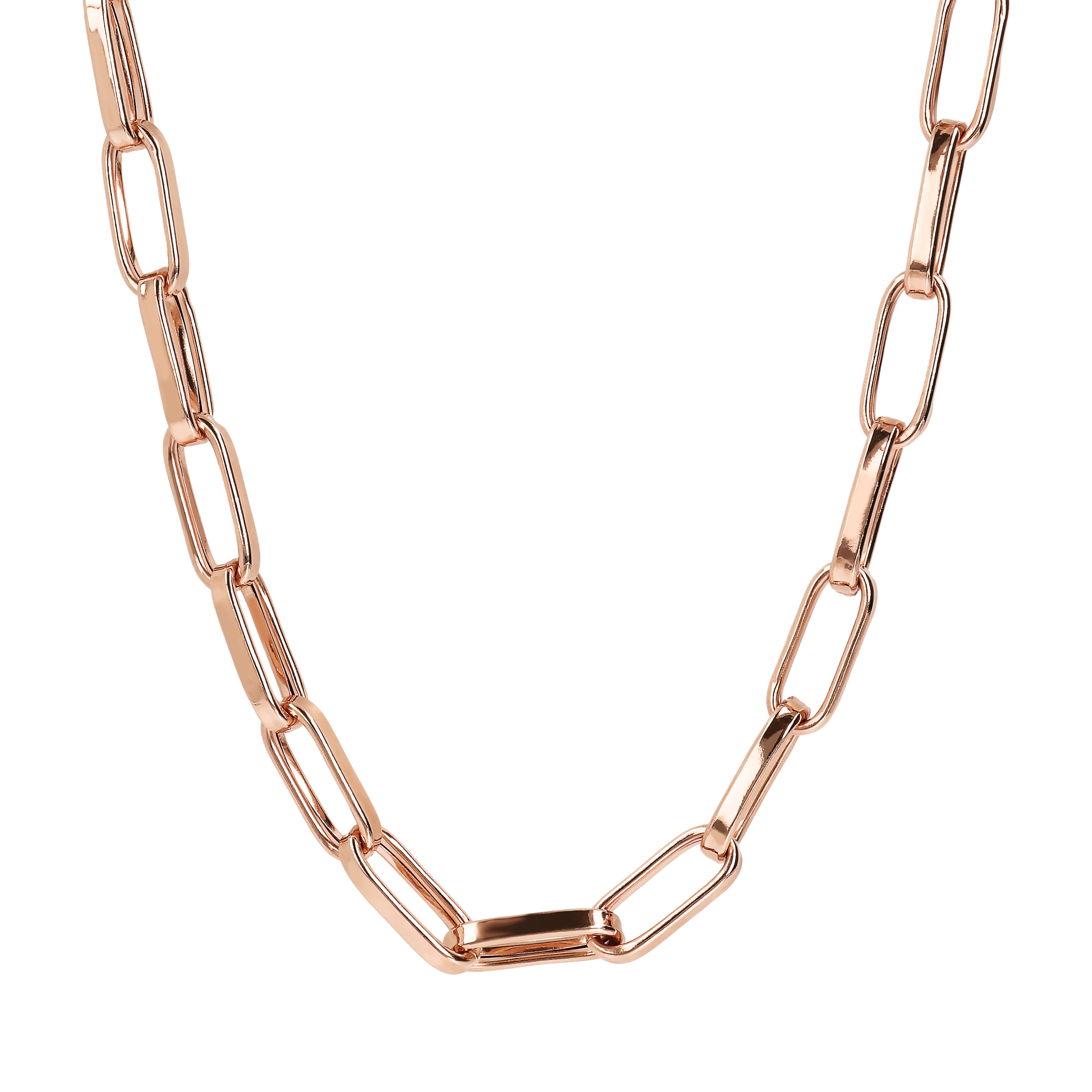 Collana Bronzallure in metallo rose