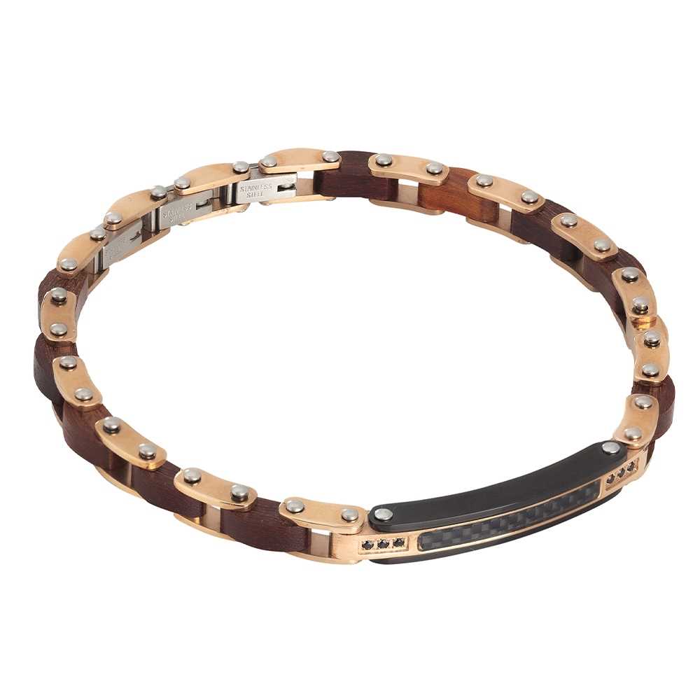 Bracciale Boccadamo placcato oro rosa