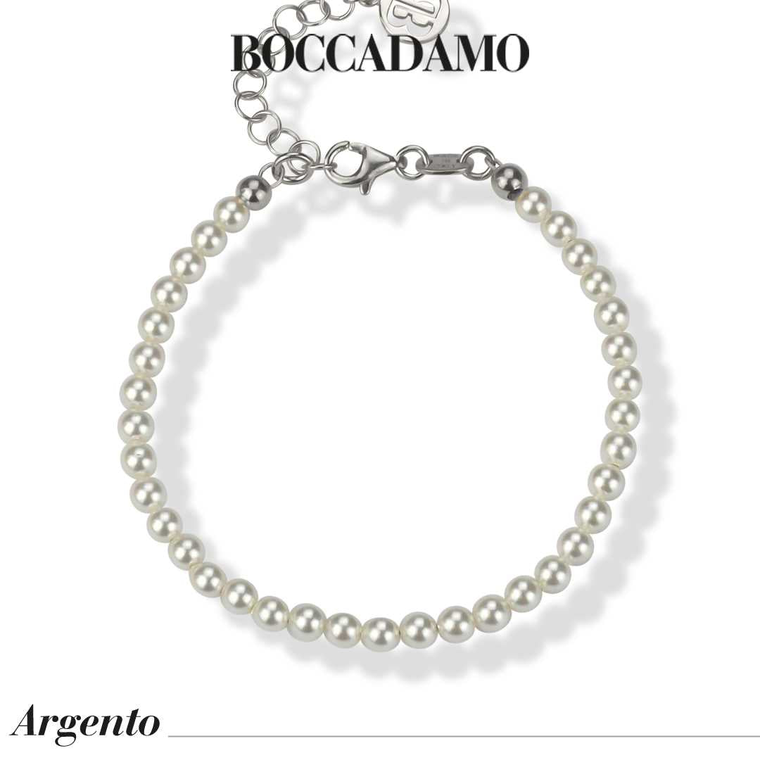 Bracciale Boccadamo in argento con perle