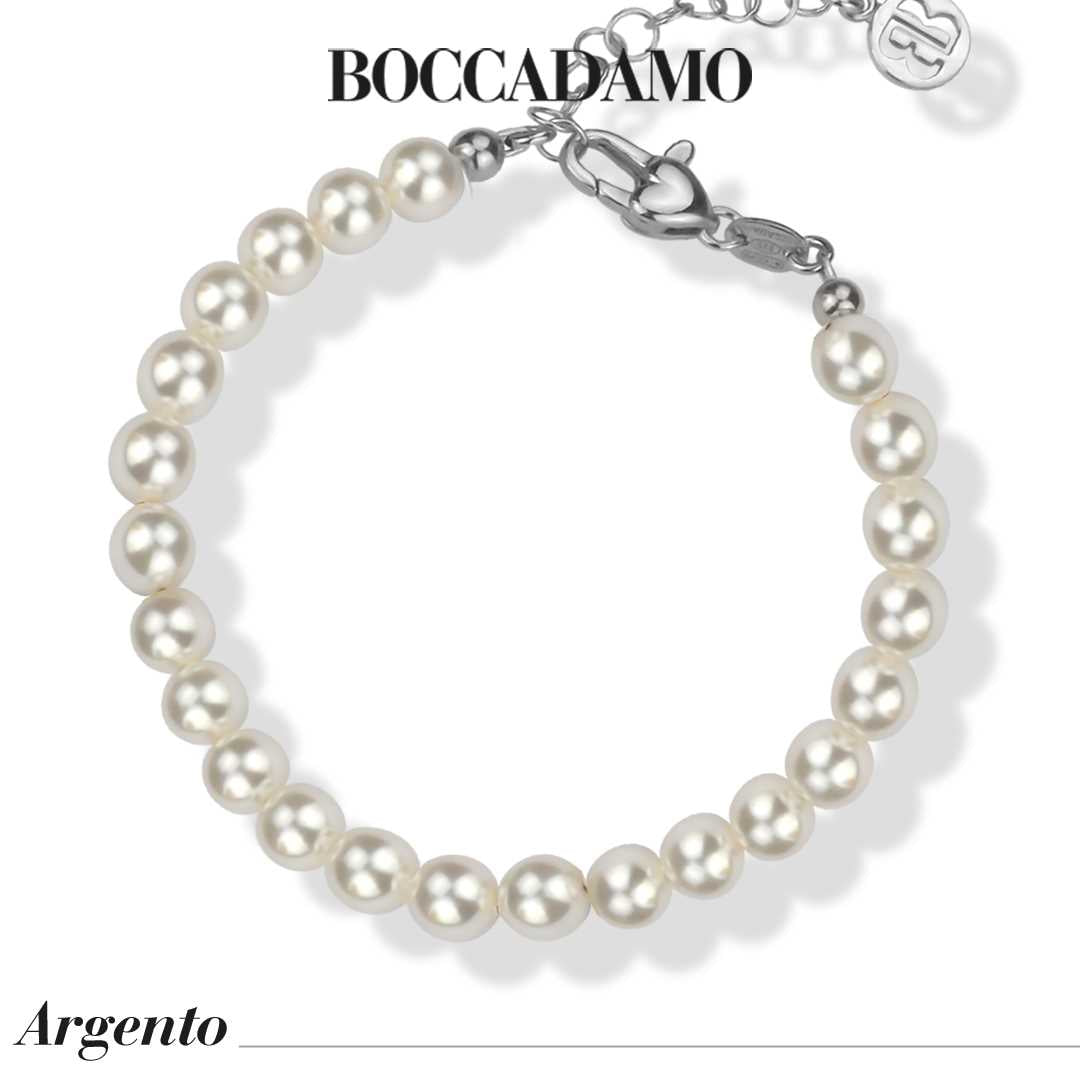 Bracciale Boccadamo in argento con perle