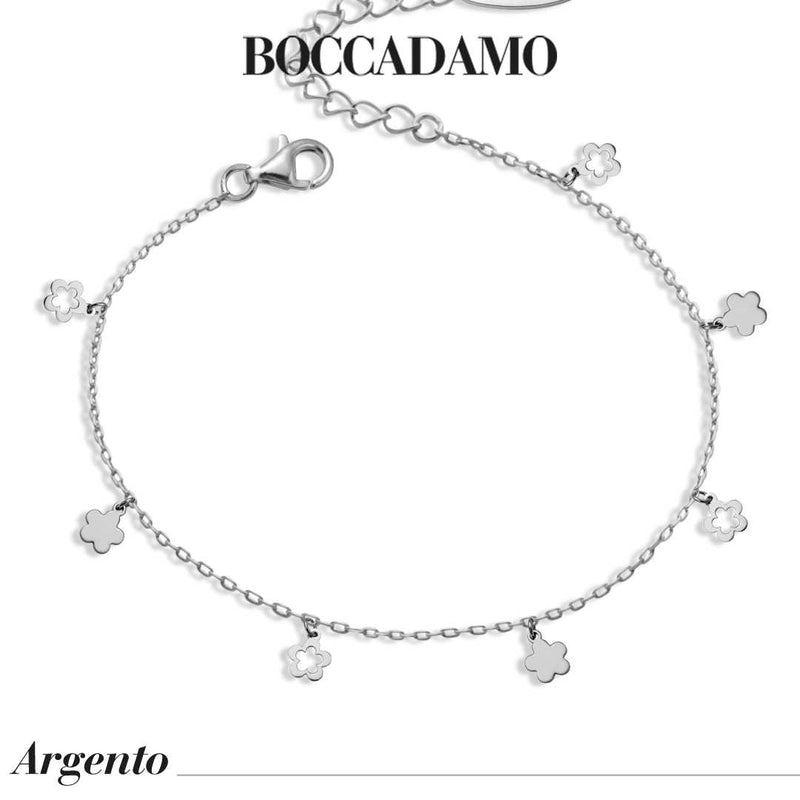 Bracciale Boccadamo in argento con fiori