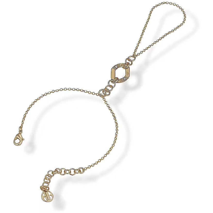 Bracciale Boccadamo baciamano in acciaio laminato