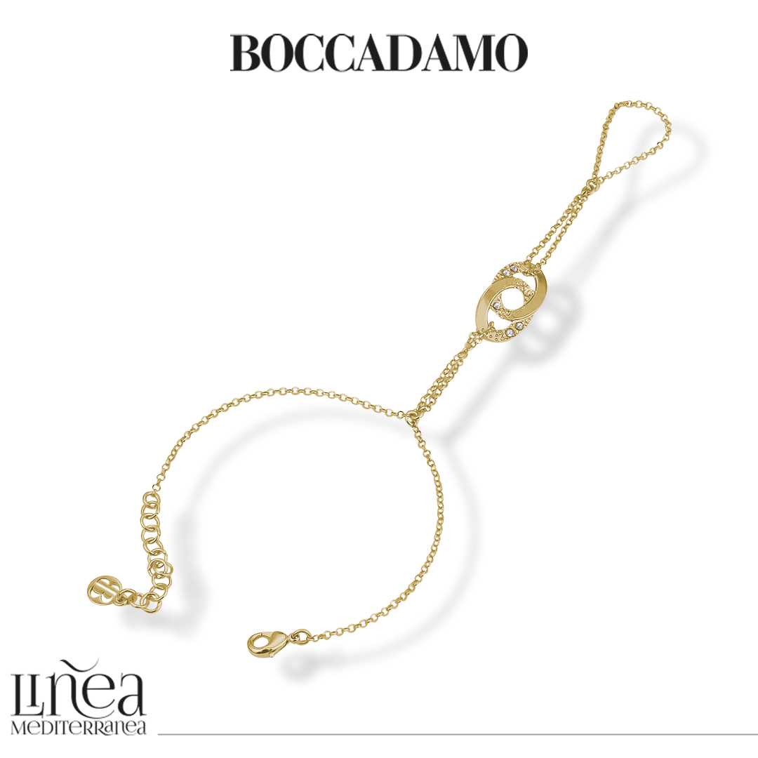 Bracciale Boccadamo baciamano in acciaio