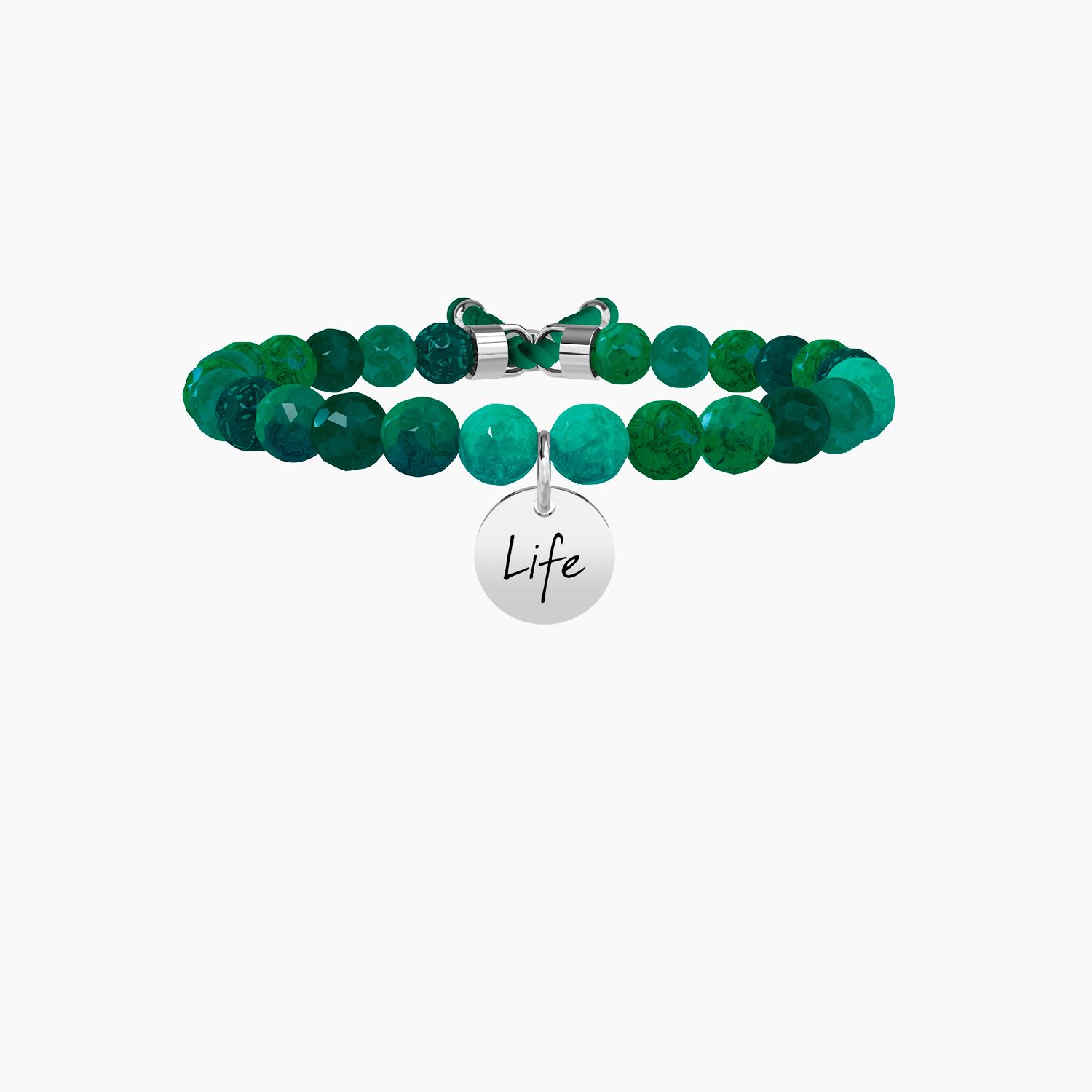 Bracciale Kidult agata verde armonia