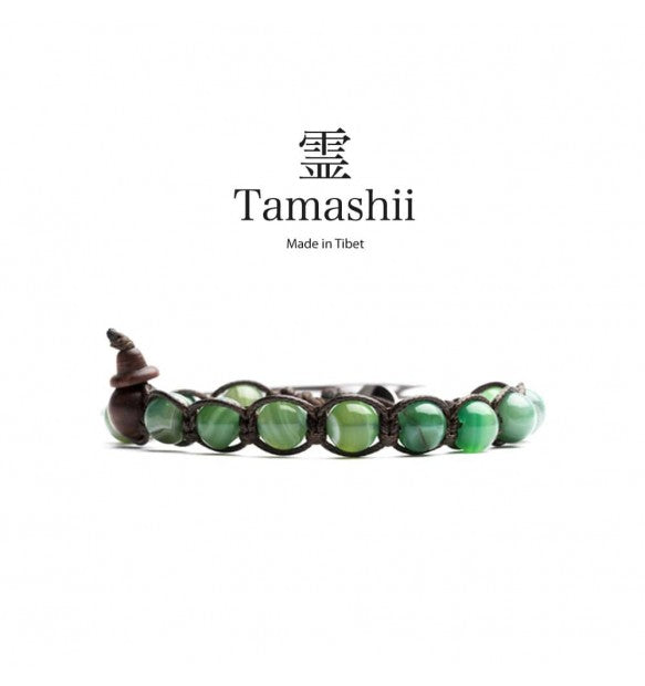 Bracciale Tamashii Agata Verde