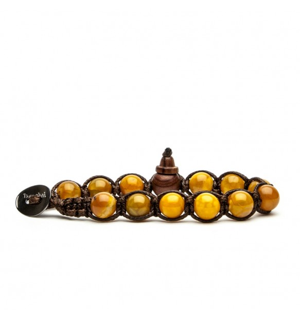 Bracciale Tamashii Agata Gialla